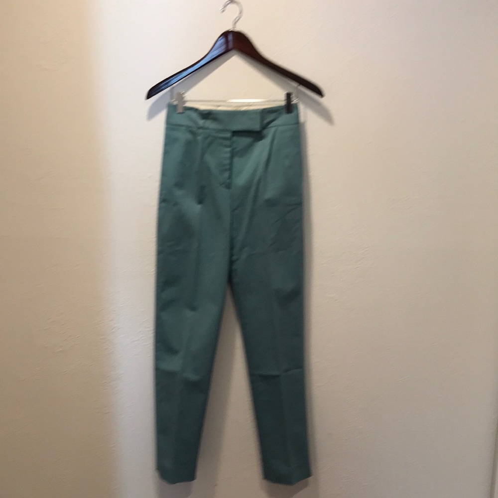 Missoni high waist turquoise pants. Size 4.